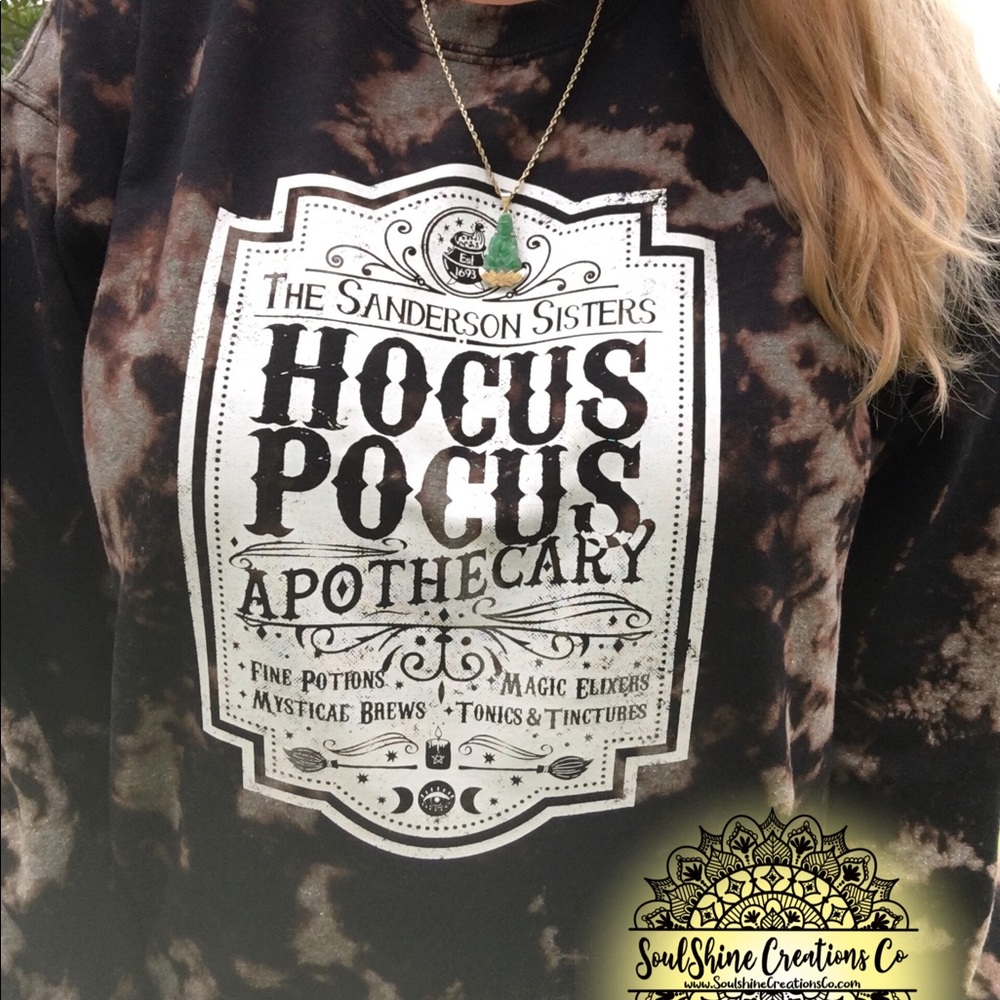 Hocus Pocus Apothecary Bleached Sweater